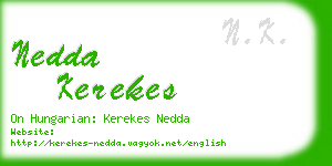 nedda kerekes business card